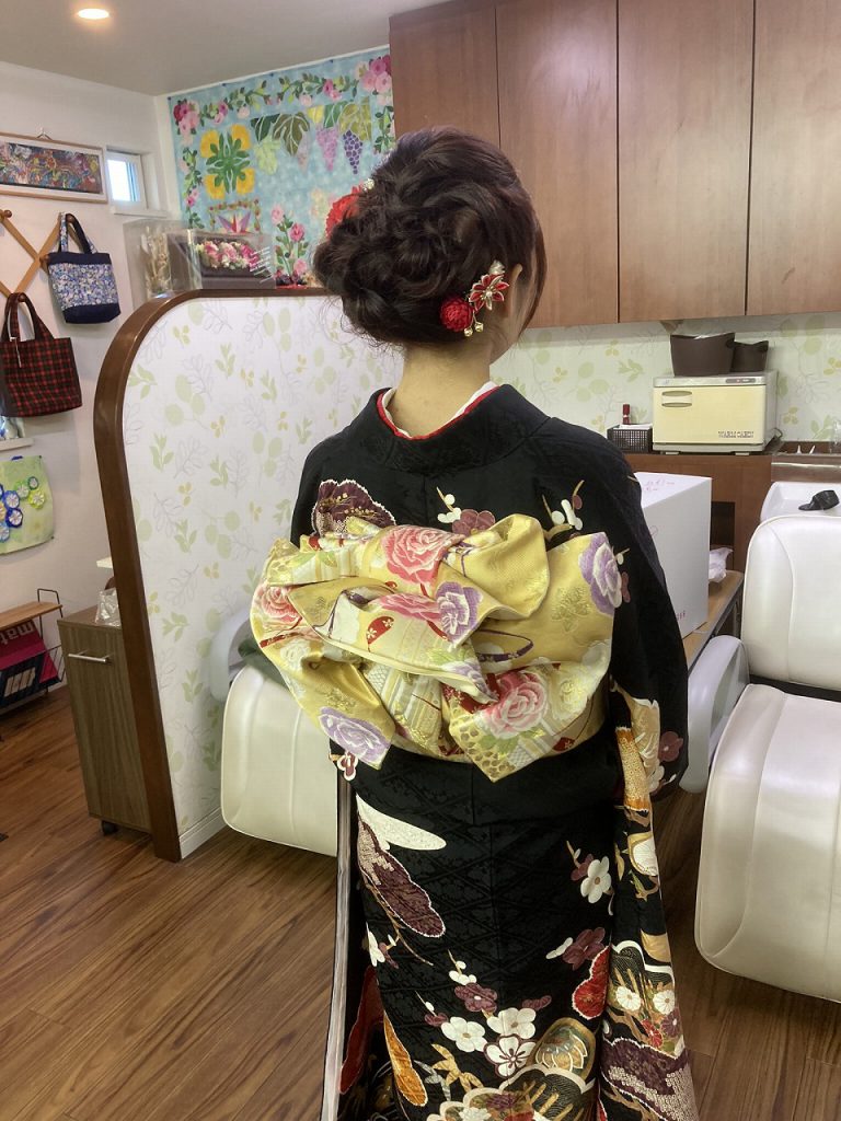 成人式 着付け&ヘアセット
