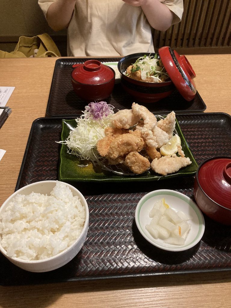 唐揚げ定食