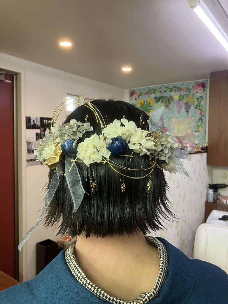 卒業式 ヘアセット&袴