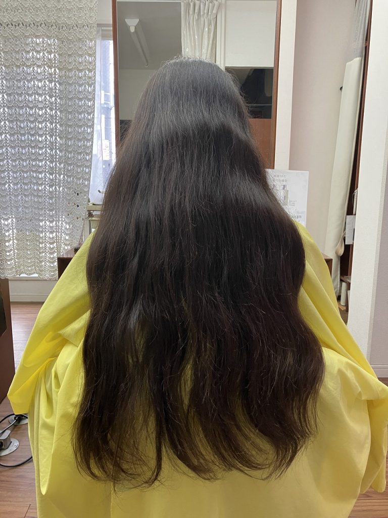 ヘアドネーション高校生